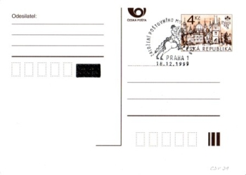 CDV 039 - CZ 1999 12 001 ●